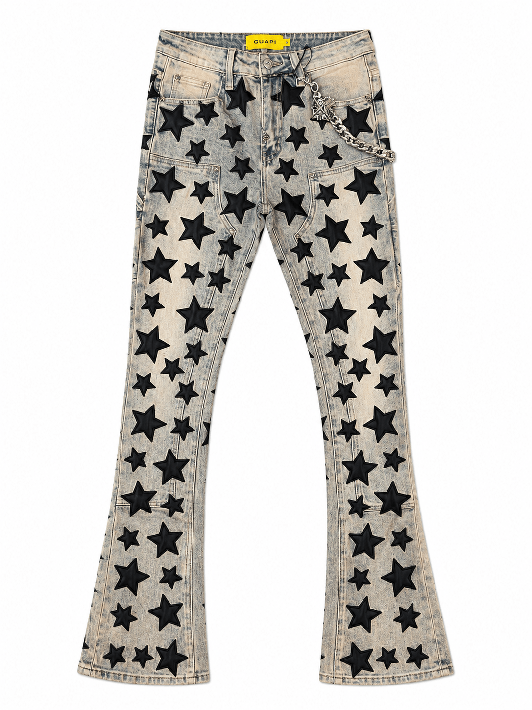Guapi Vintage Blue Stars Jeans - Timeless Denim Style – Probus