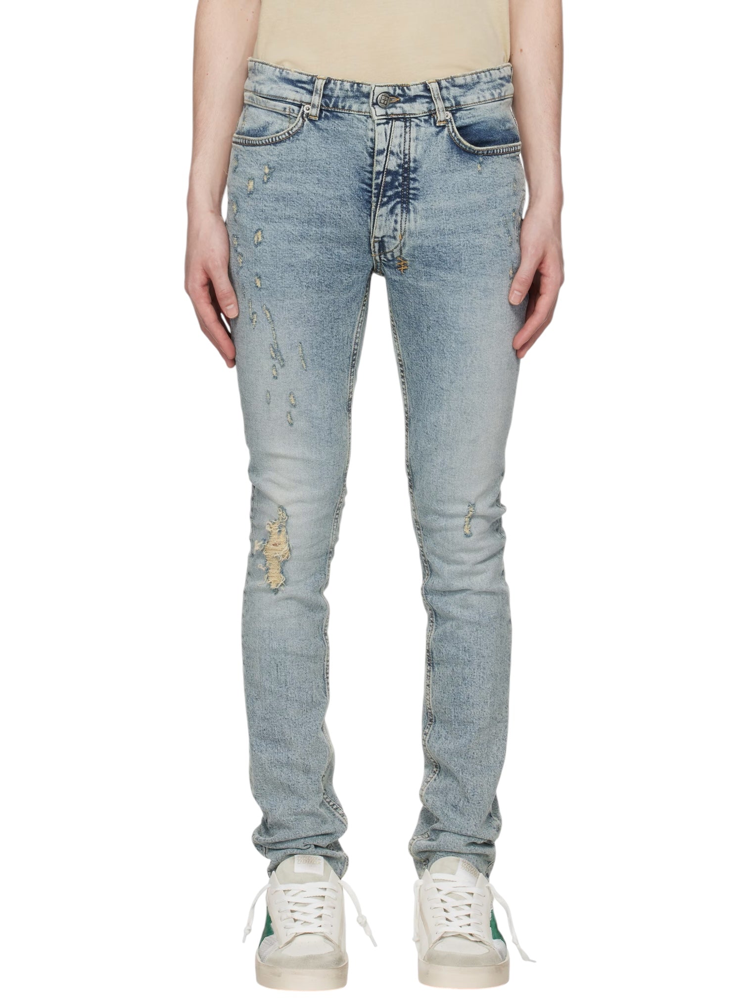 Ksubi Van Winkle Rogue Blue Scatter Denim Probus