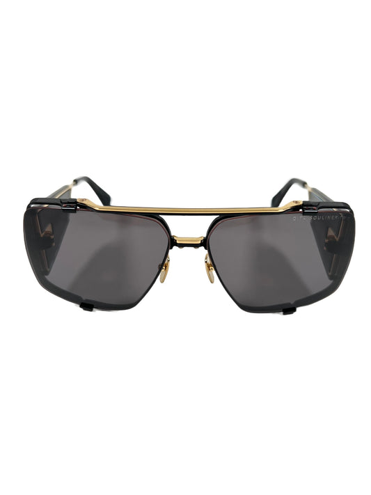 A pair of DITA SOULINER-TWO DTS136-64-03 sunglasses with gold and matte black frames.