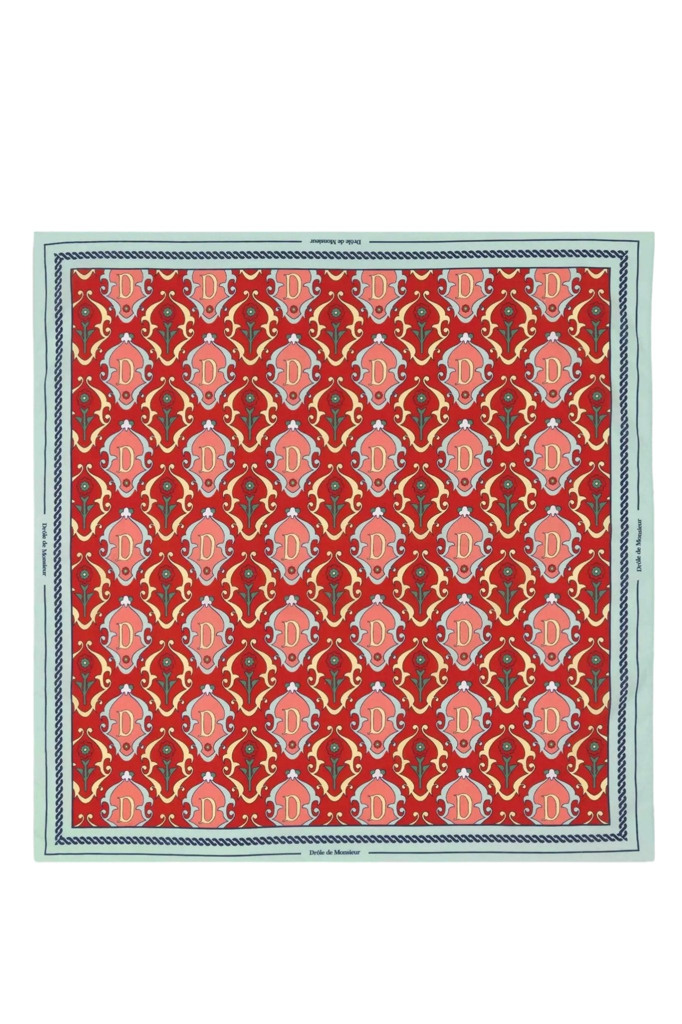 DROLE DE MONSIEUR D-BA002-CO128-RD LE FOULARD ORNEMENTS SCARF - Probus