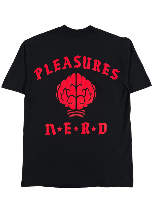Pleasures Rockstar t-shirt black, screen printed.
