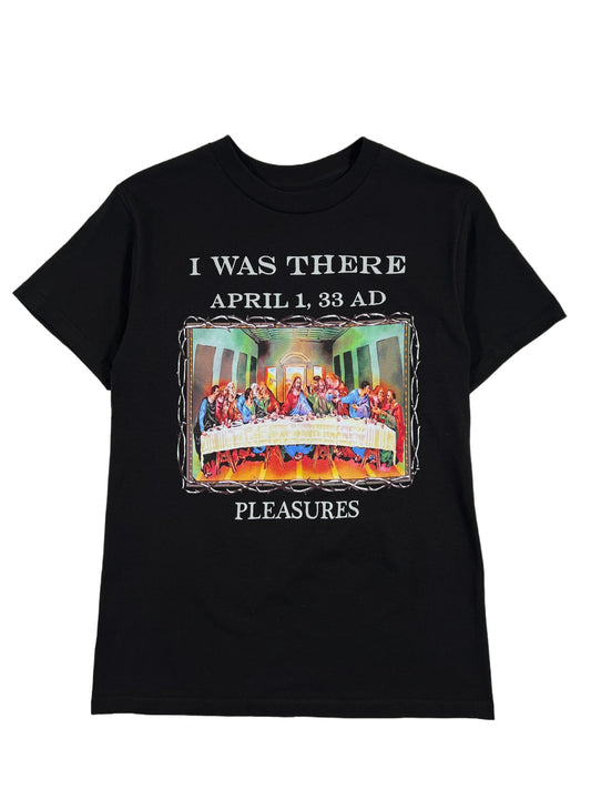 I was there April 24 wearing my PLEASURES SUPPER T-SHIRT BLACK/BLACK.
