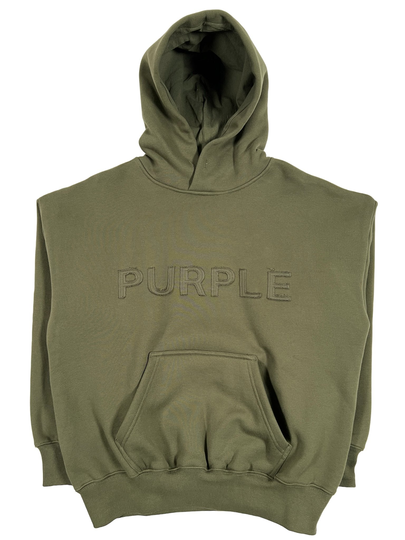 Purple Brand HWT Oversized Fleece Zip Hoodie