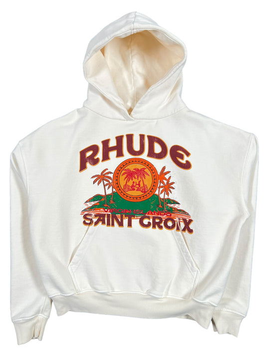 RHUDE St. Croix hoodie streetwear.