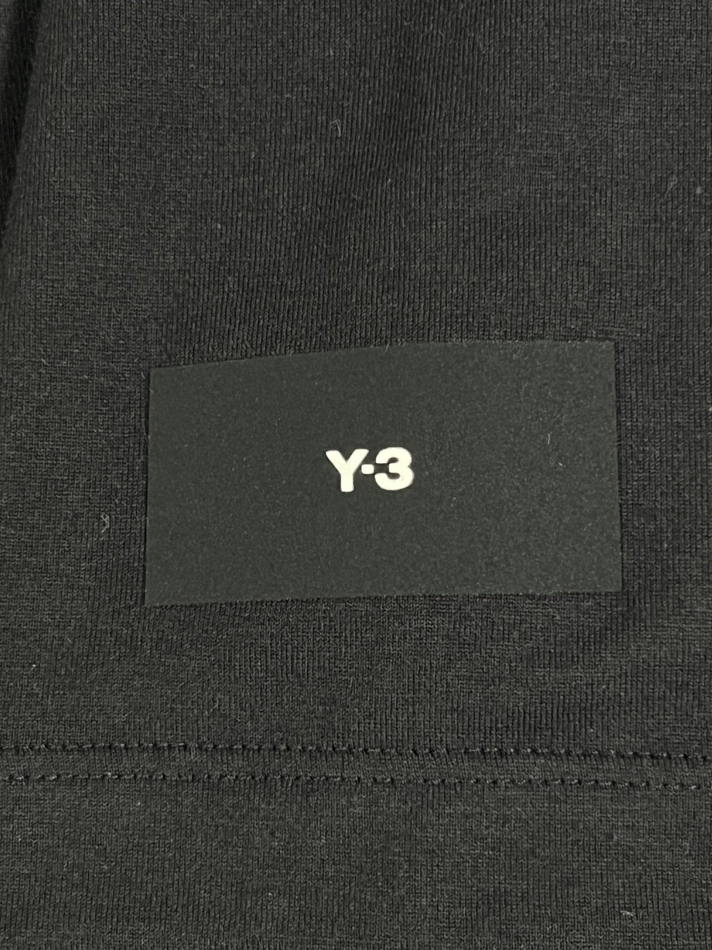 A relaxed short sleeve tee with the ADIDAS x Y-3 H44798 RELAXED SS TEE BLACK logo on it.