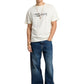 Palm Angels Stamp Logo Regular Tee Off White Black
