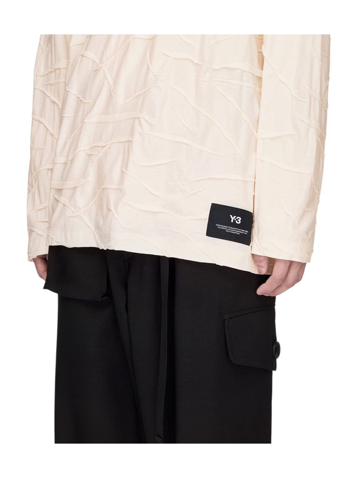 Y-3 X Adidas KT9775 PLT OVS LS TEE White