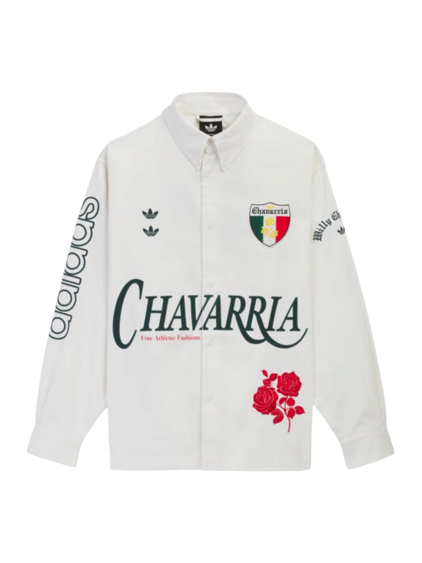 Willy Chavarria X Adidas KV1980 WC Button UP OWhite