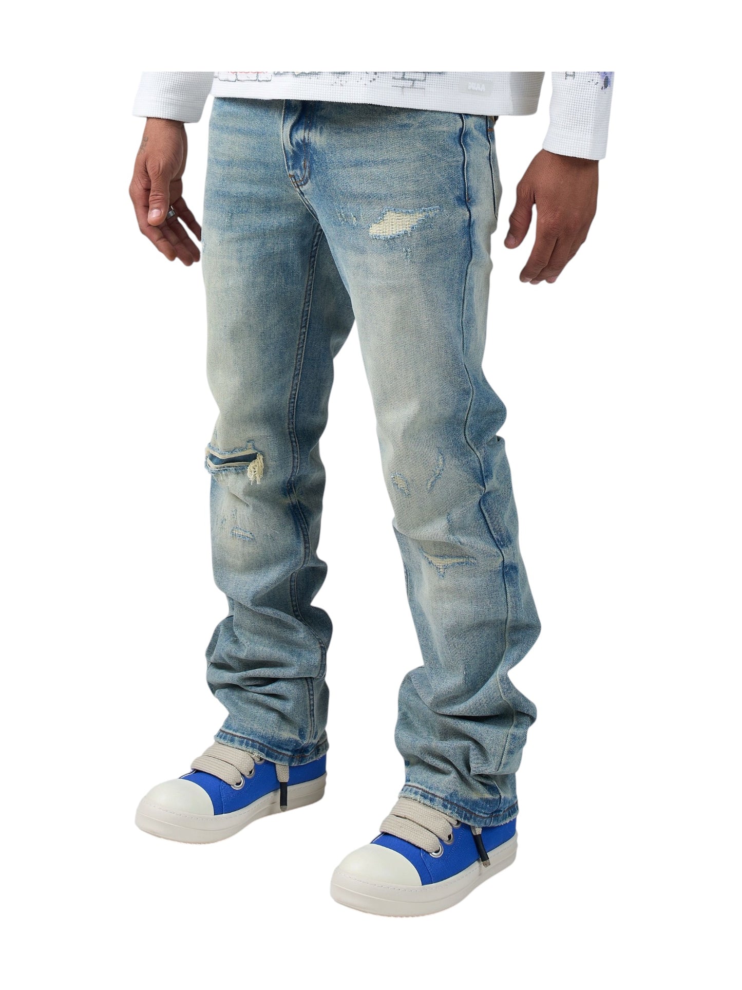 Duaa Neptune Blue Denim