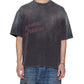 Ksubi Skool Halen SS Tee Charcoal Fade