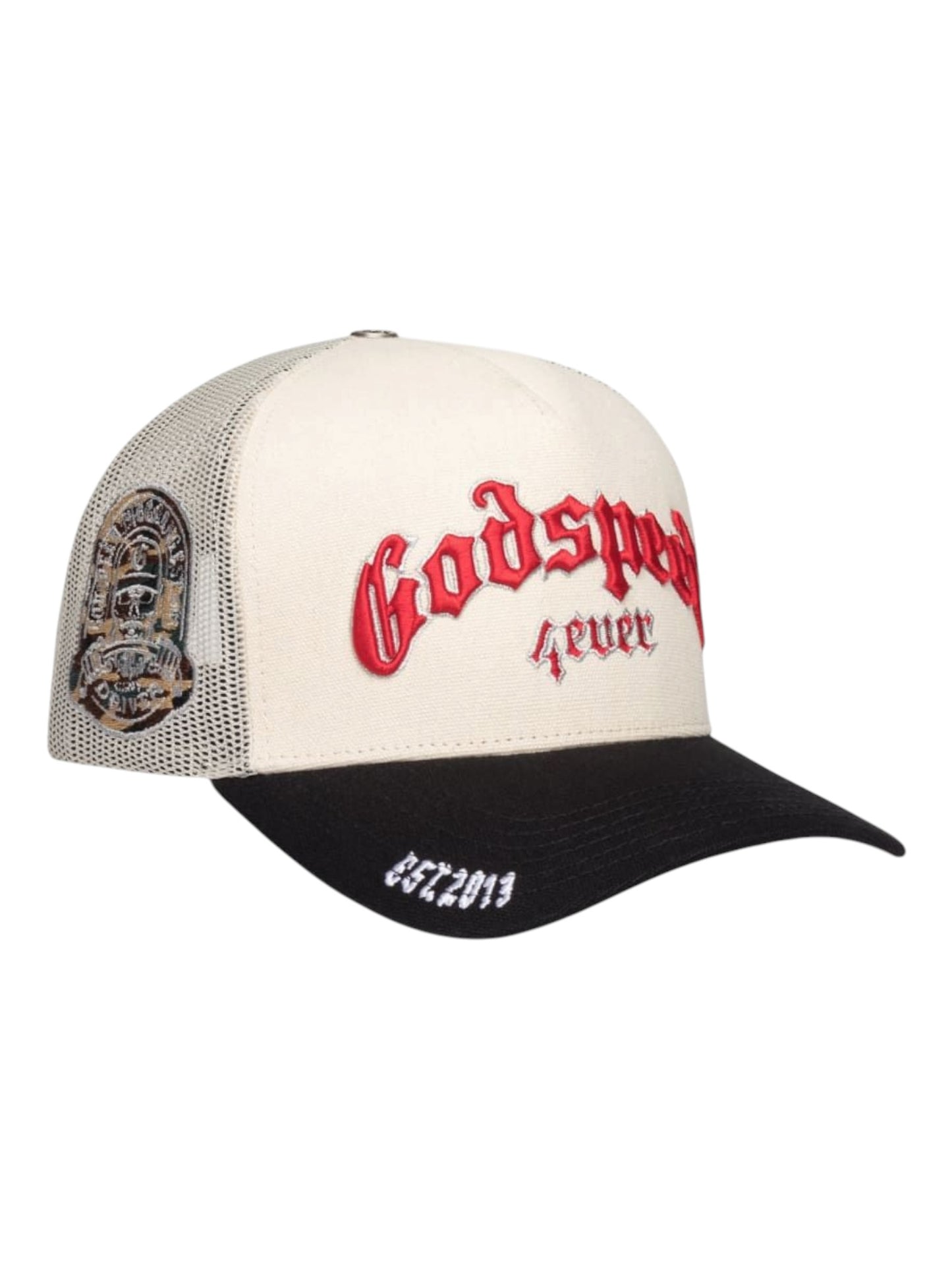 Godspeed Forever Trucker Hat White/Black