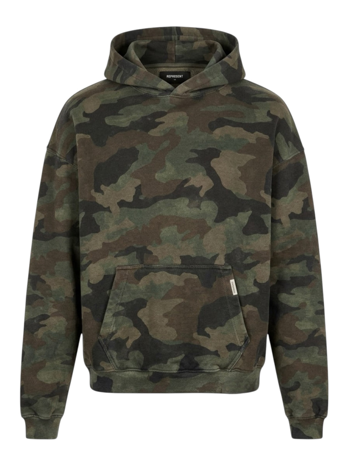 Represent INM4014-46 Initial Oversized 2.0 Hoodie Camo