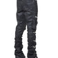 Guapi Obsidian Black Waxed Cargo Denim