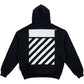 Off-White Diag Hoodie Black