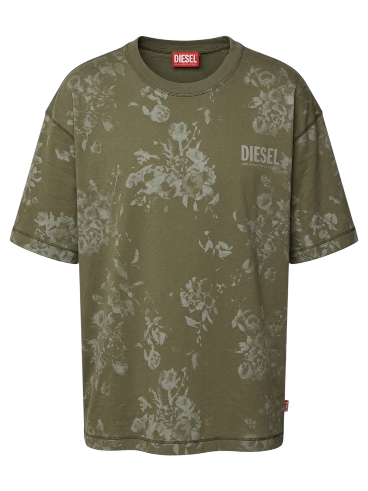 Diesel T Boxt Not T-Shirt Olive Green