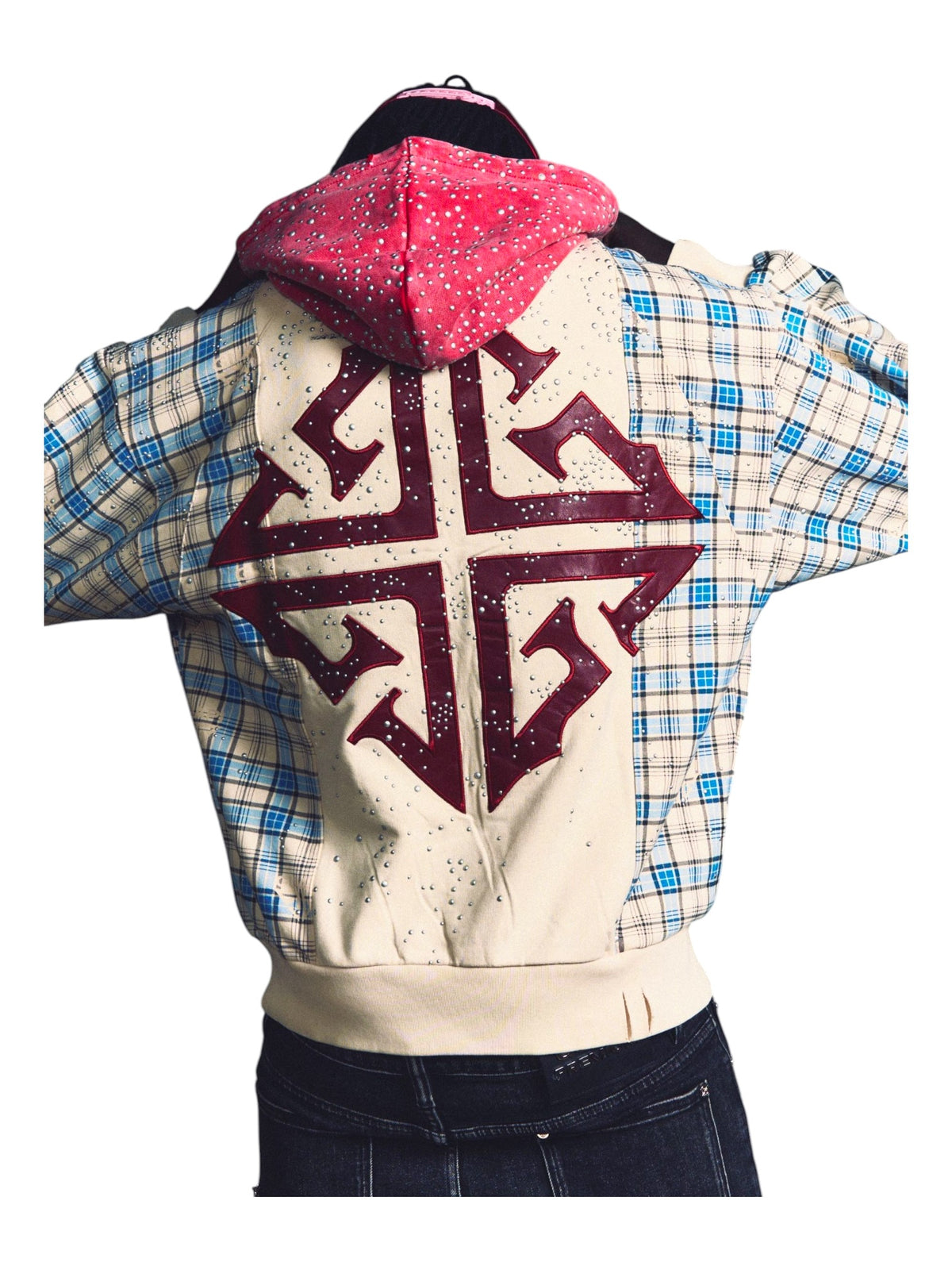 Guapi Panther Plaid Hoodie