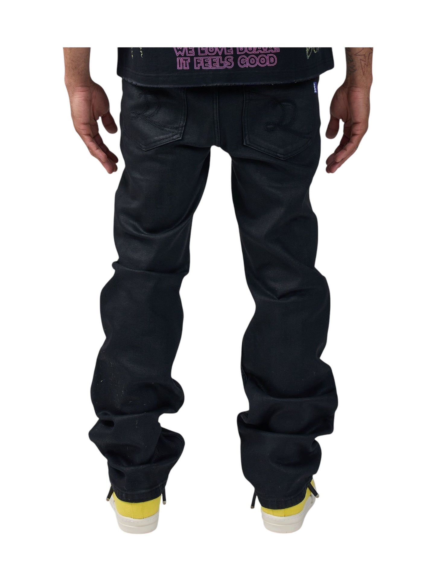 Duaa Moon Black Denim