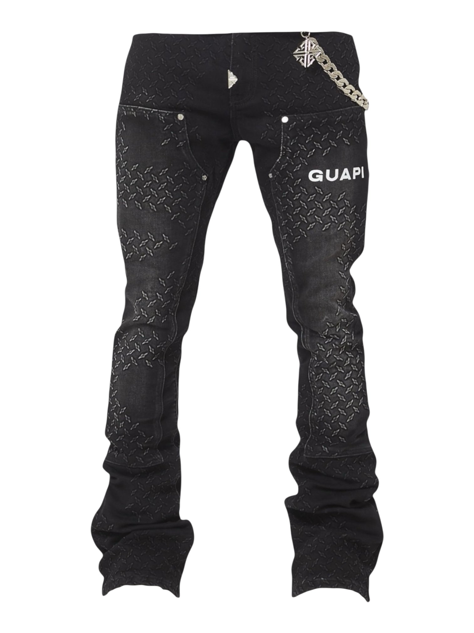 Guapi Obsidian Black Steel Plate Carpenter Denim