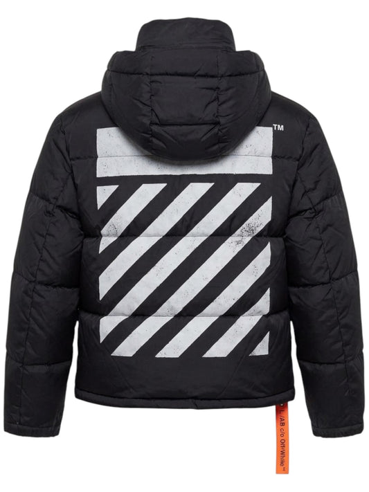 Off-White Diag Puffer Jacket Black