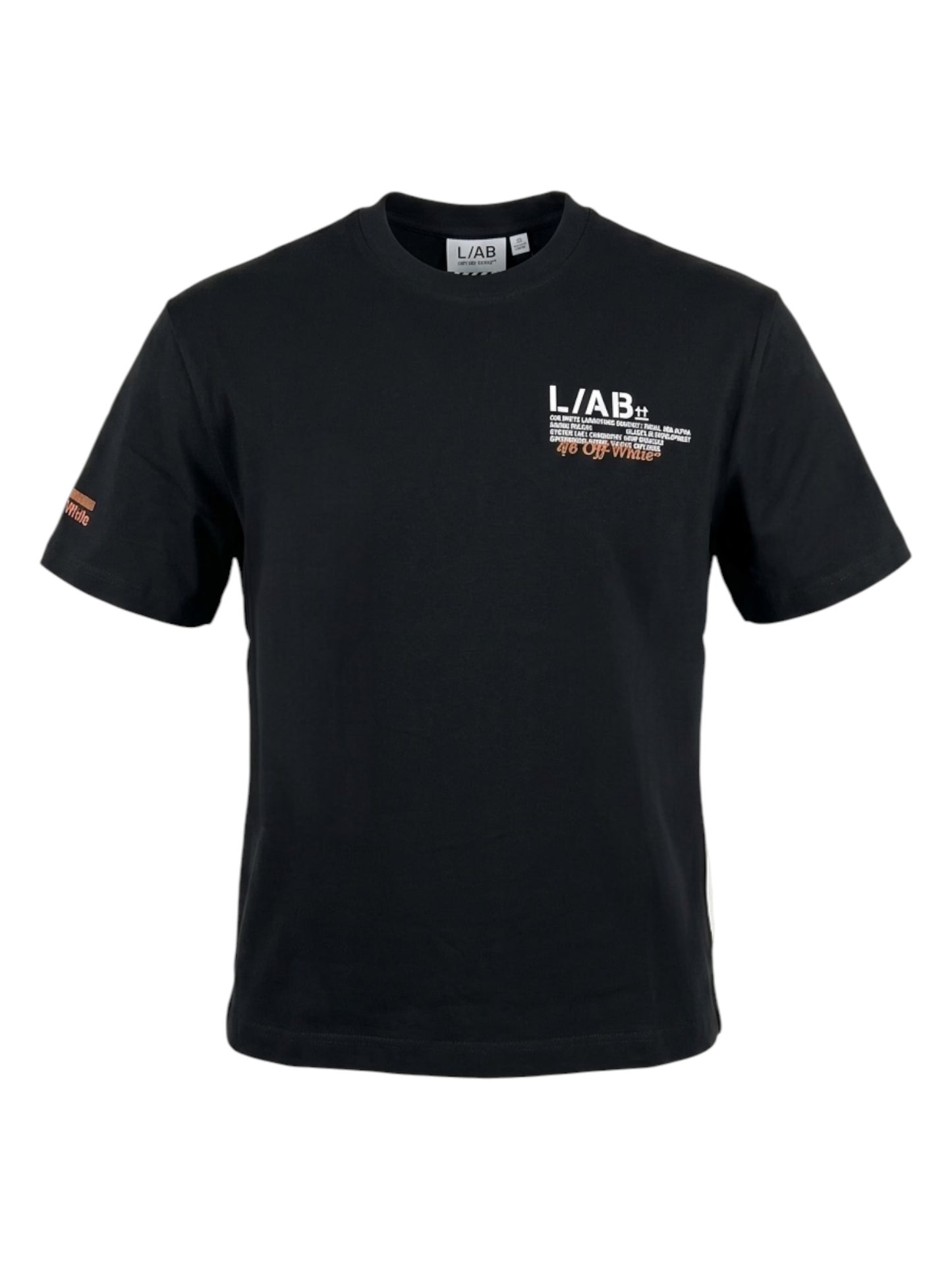 Off-White Off Active Duct Tape S/S Tee Black