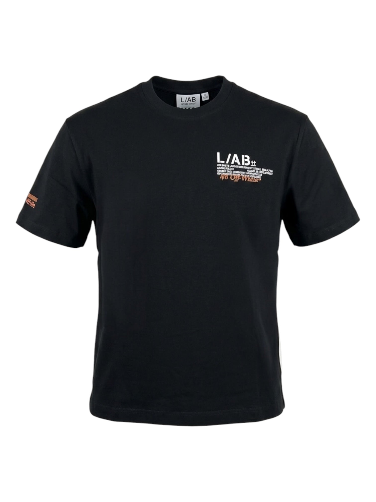 Off-White Off Active Duct Tape S/S Tee Black