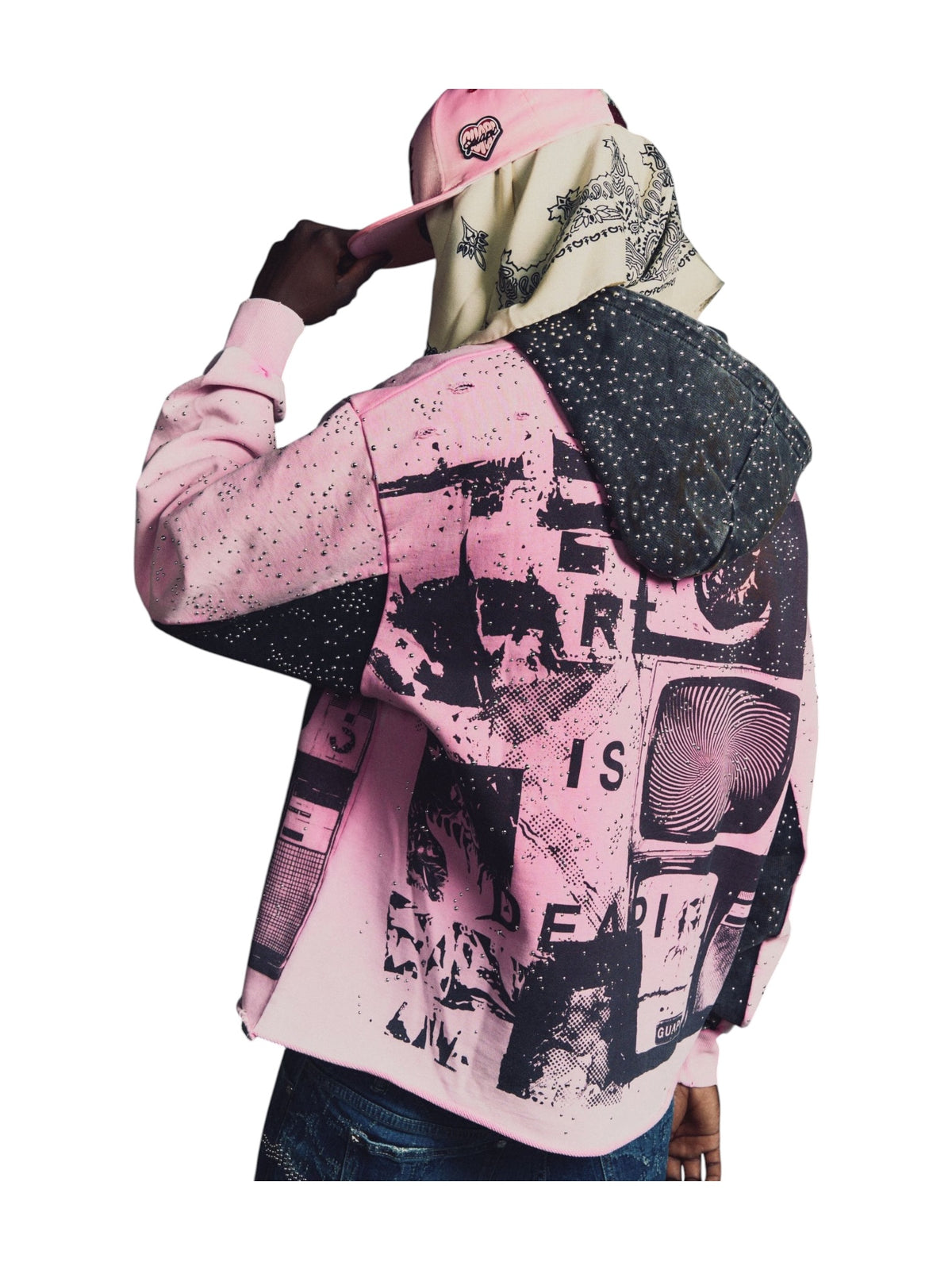 Guapi Punk Rivets Hoodie