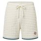 CasaBlanca Boucle Shorts White