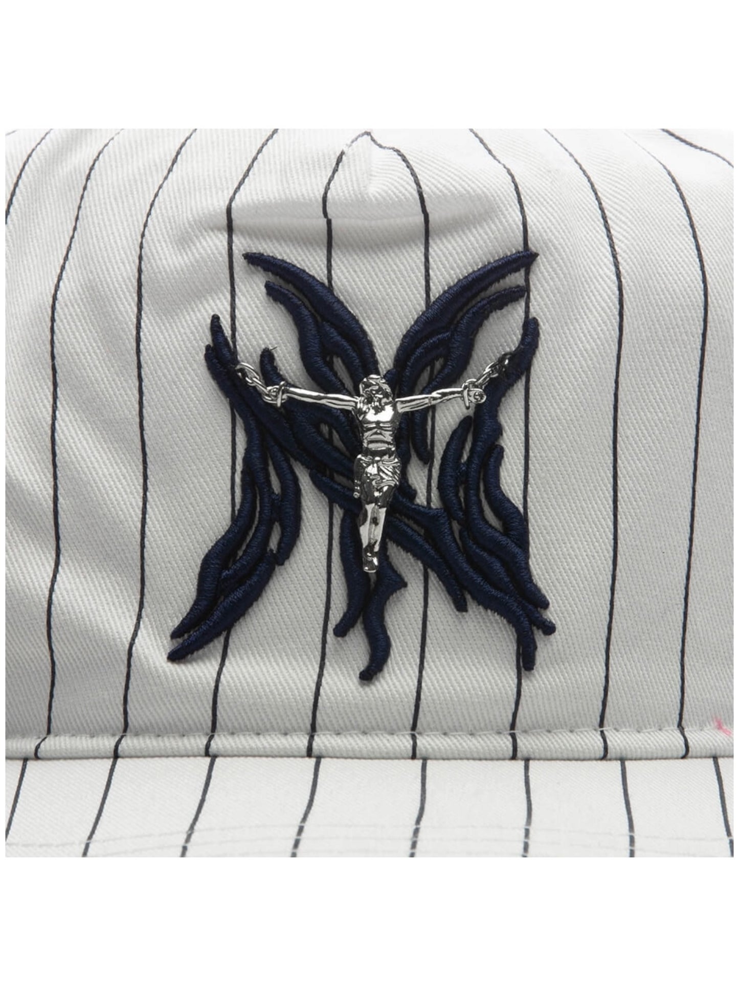 Hellstar NY Flame Snapback White