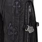 Guapi All Black Cross Buckle Shorts