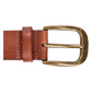 Pleasures P26F039 Pleasures Studded Belt BRN