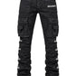 Guapi Obsidian Black Waxed Cargo Denim