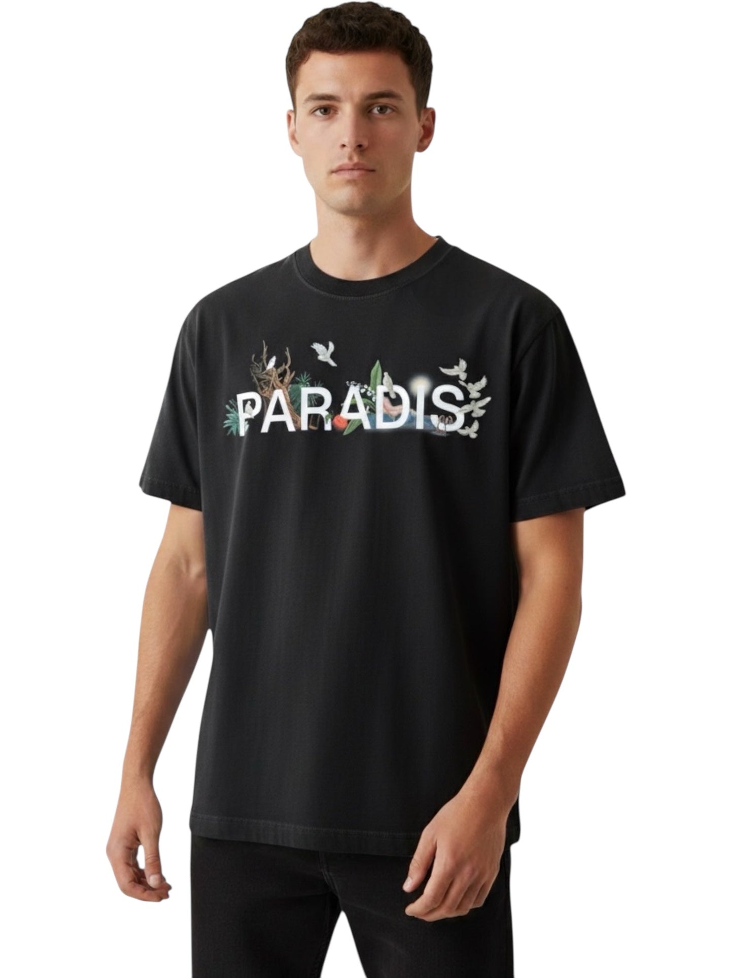 3.Paradis SS T-Shirt Paradis Blk