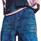 GUAPI Hell Dragger Laser Denim Pant