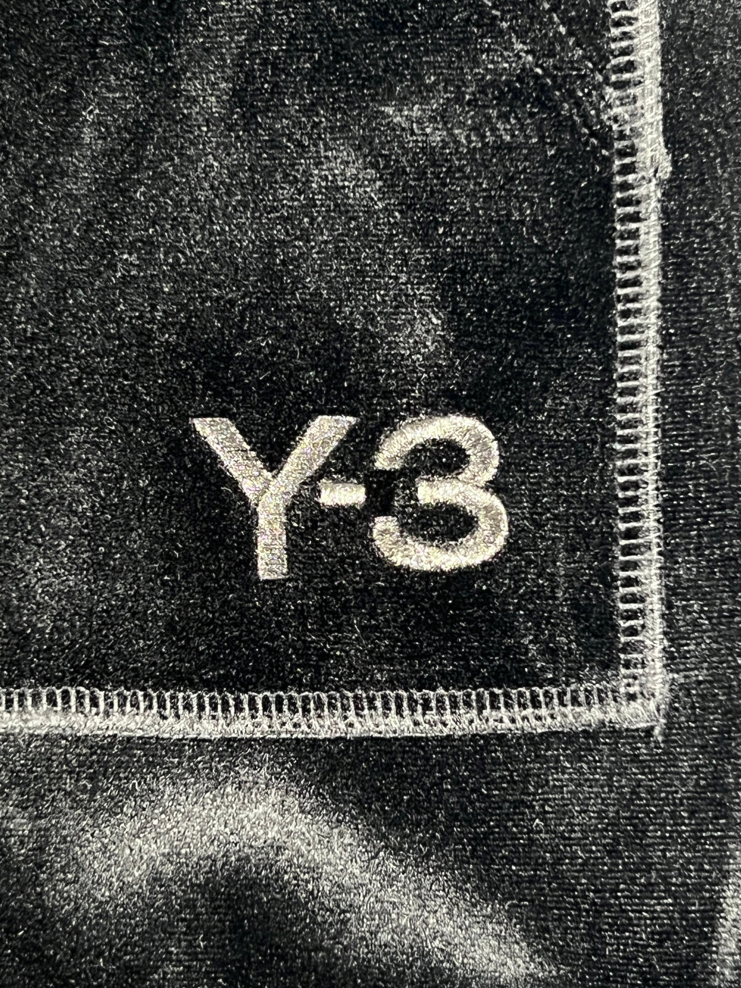 Y-3 HOODIE IL2149 VELVET FZ HDY BLACK