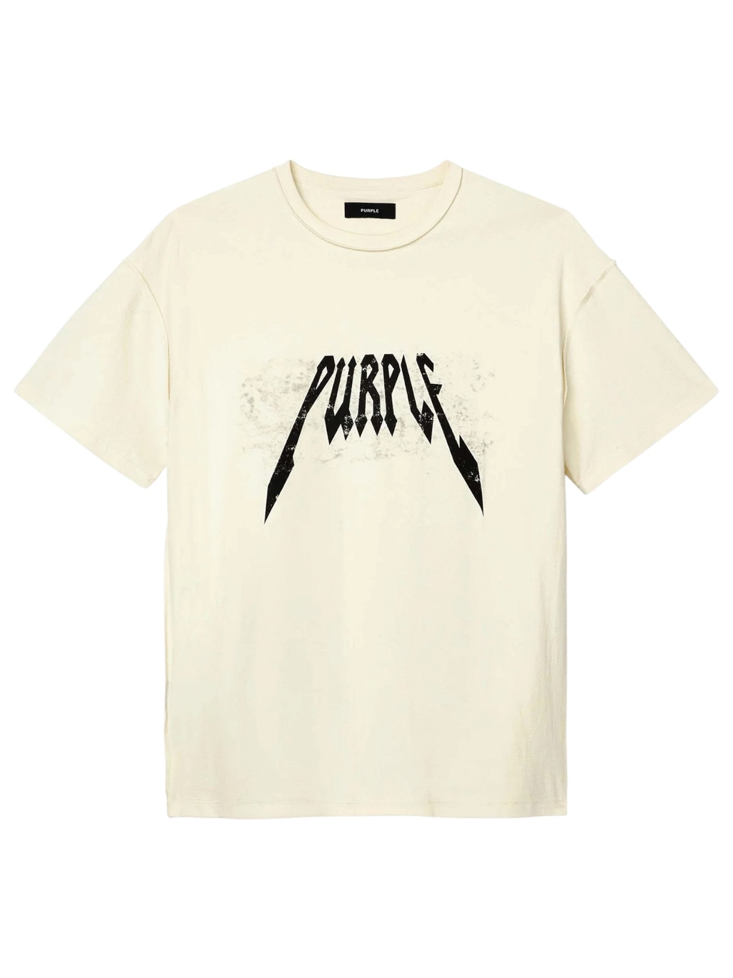 Purple Brand P101-TCSP426 Textured Inside Out Tee White
