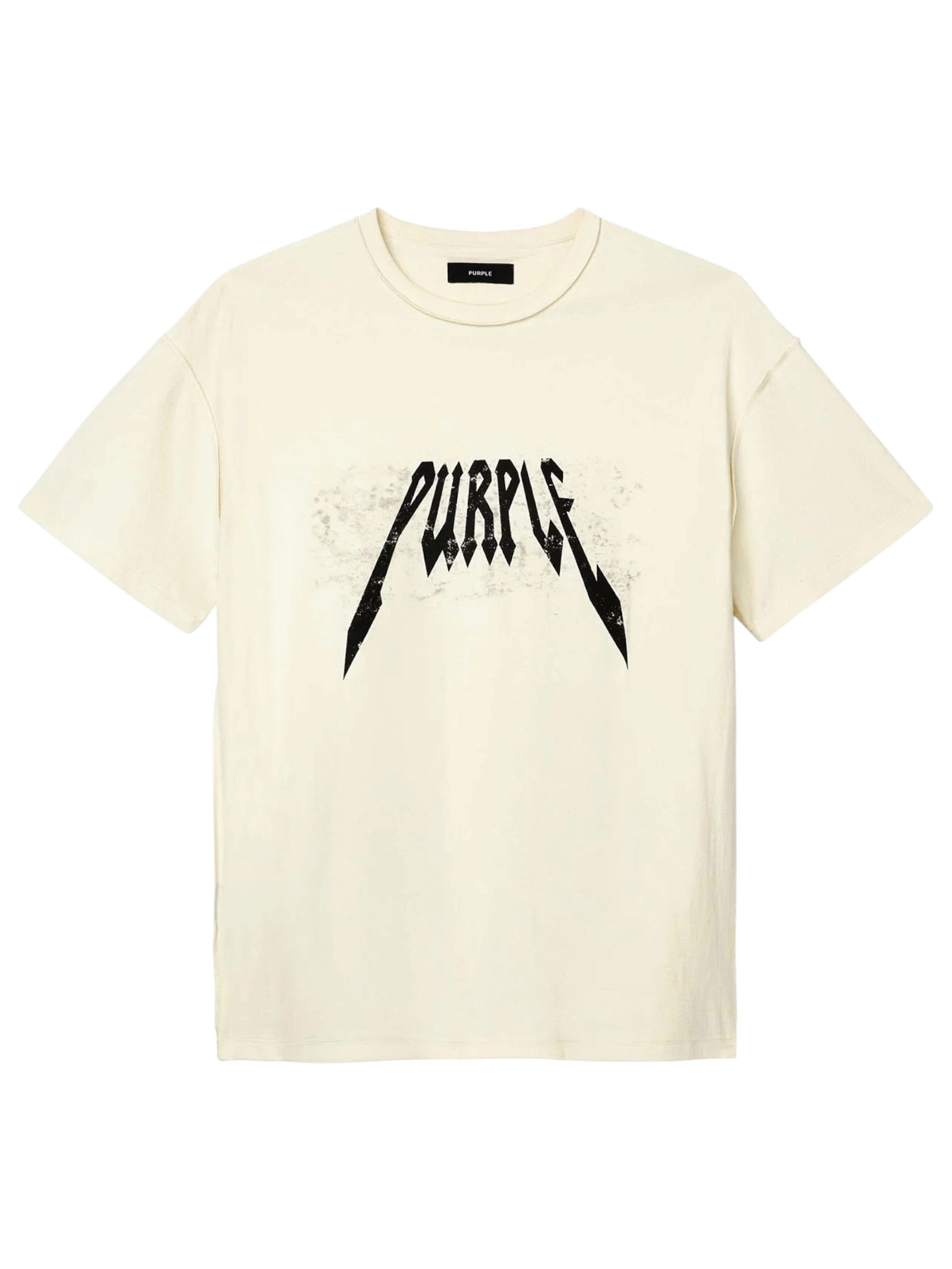 Purple Brand P101-TCSP426 Textured Inside Out Tee White