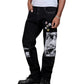 Pleasures P26F041 DIY Straight Leg Pants  BLK