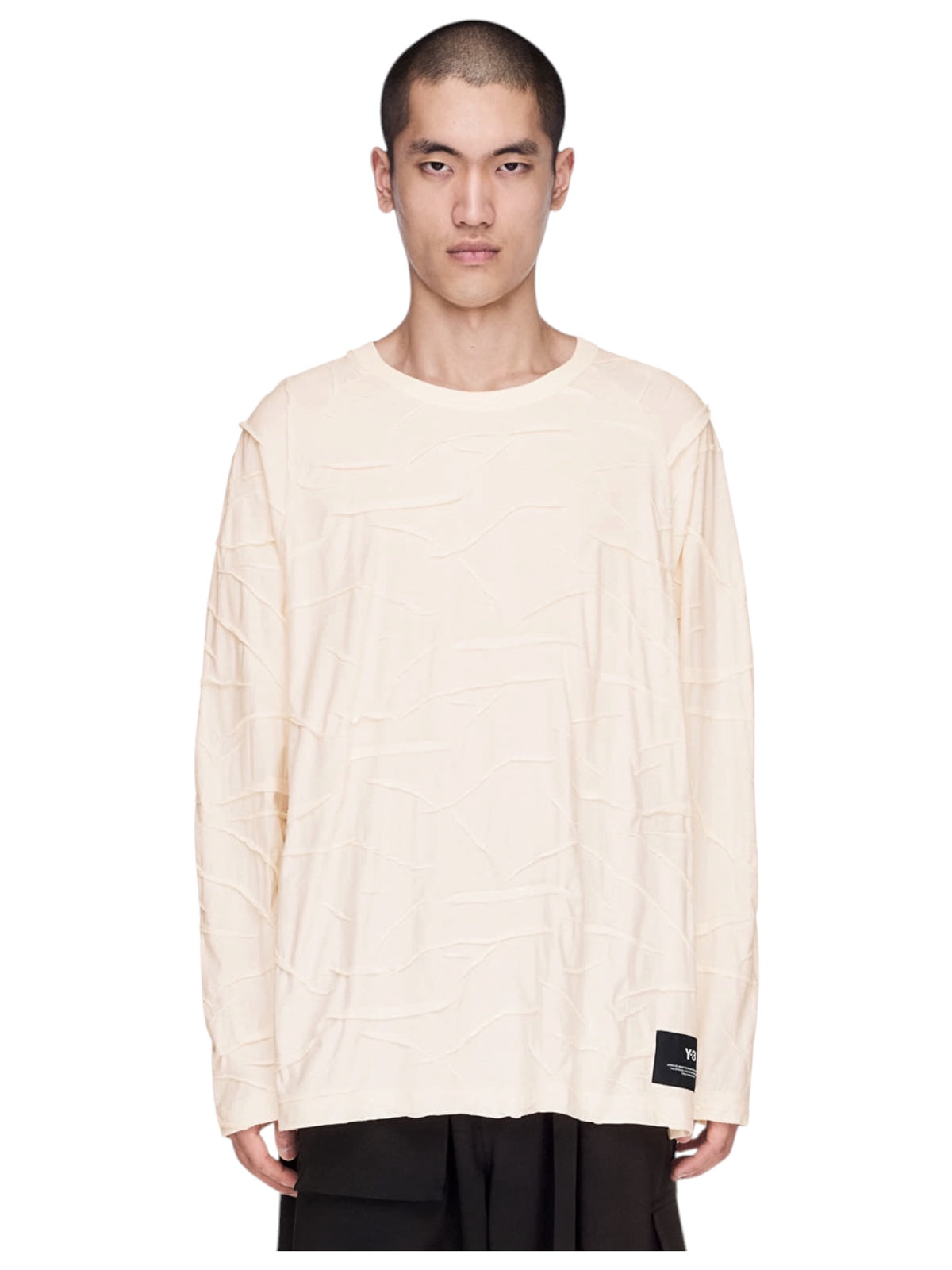 Y-3 X Adidas KT9775 PLT OVS LS TEE White