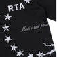 Rta Lawrence Long Sleeve Tee Black Star Wire