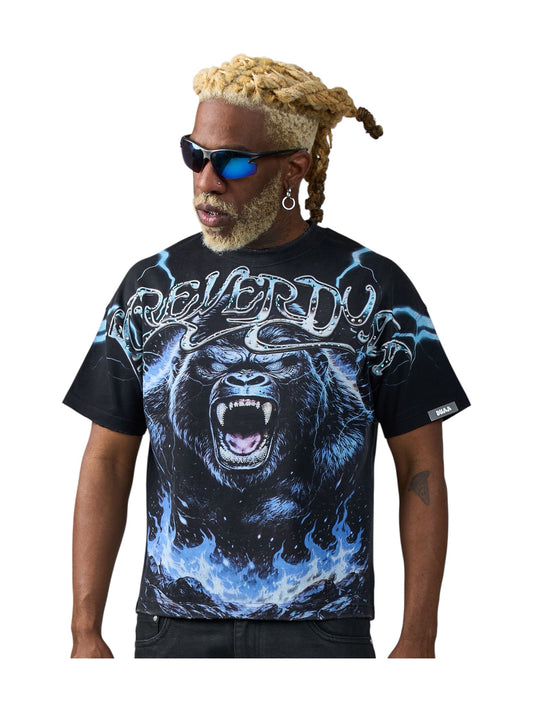 Duaa Electric Tee Black