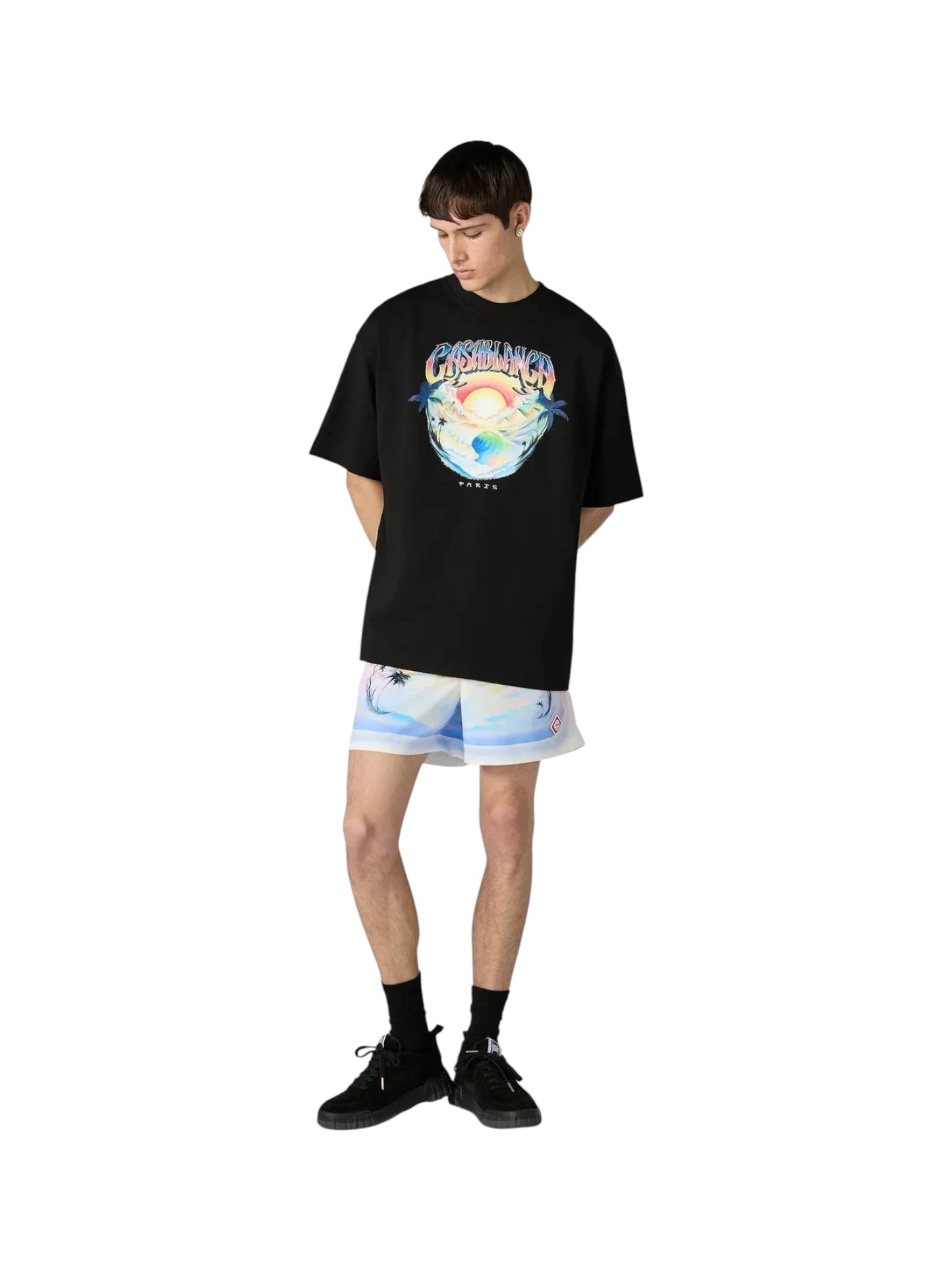 CasaBlanca Casa  Airspray Jacquard Swim Shorts