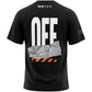 Off-White Off Active Duct Tape S/S Tee Black