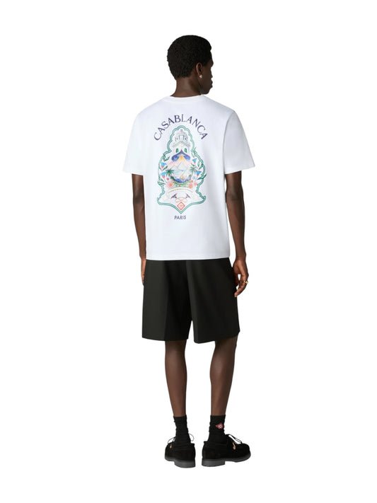 CasaBlanca Classic T-Shirt Hotel Emblem White