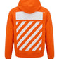 Off-White Diag Hoodie Orange Tiger