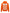 Off-White Diag Hoodie Orange Tiger