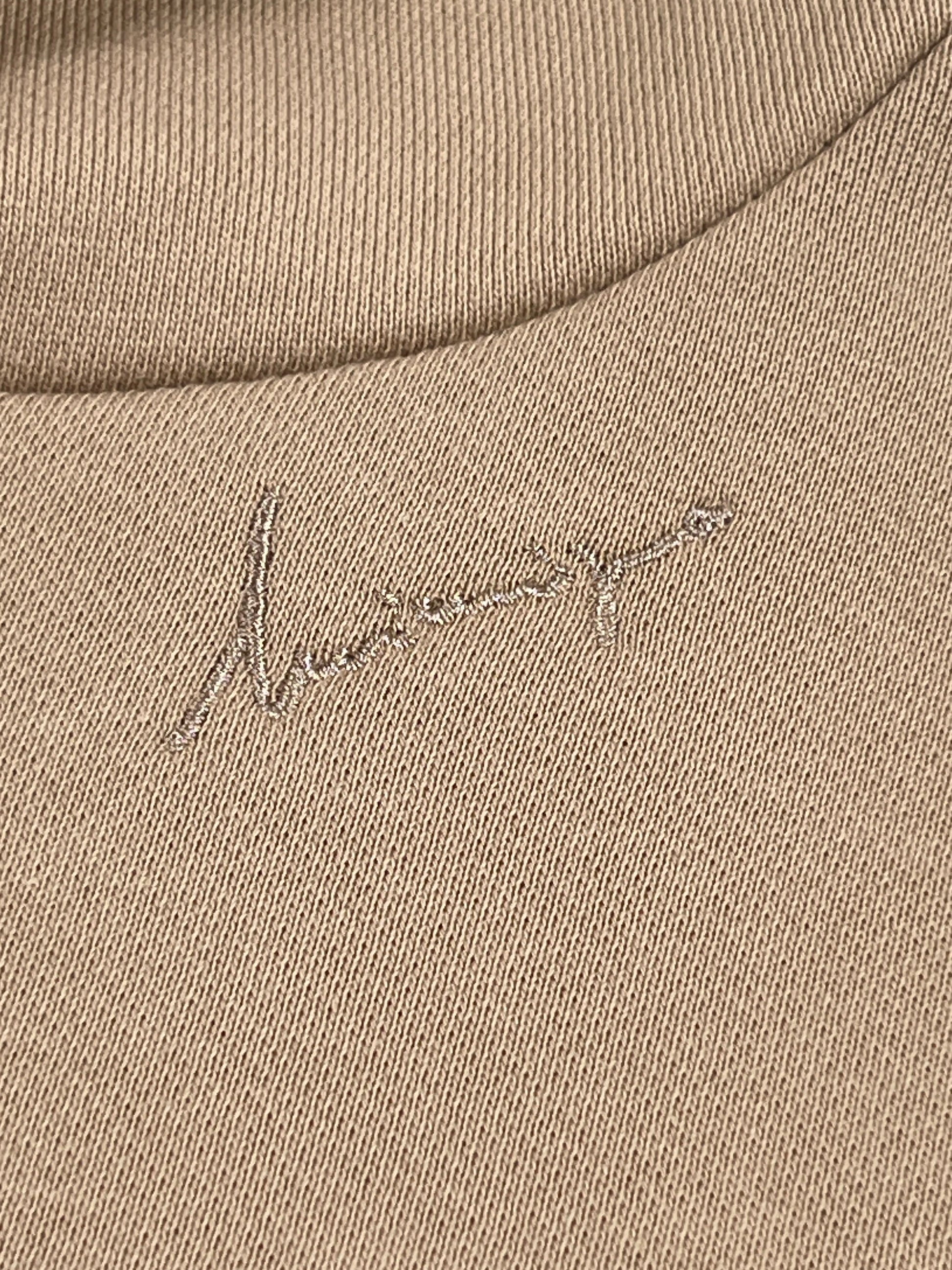 Probus INIMIGO LETTER OVERSIZED HOODIE WINTER DESERT INIMIGO LETTER OVERSIZED HOODIE WINTER DESERT BEIGE - DETAILS VIEW