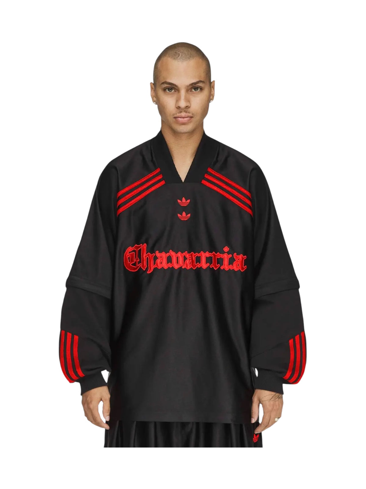Willy Chavarria X Adidas KZ3116 WC Dazzle LS JE Black