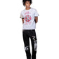 Pleasures P26F041 DIY Straight Leg Pants  BLK