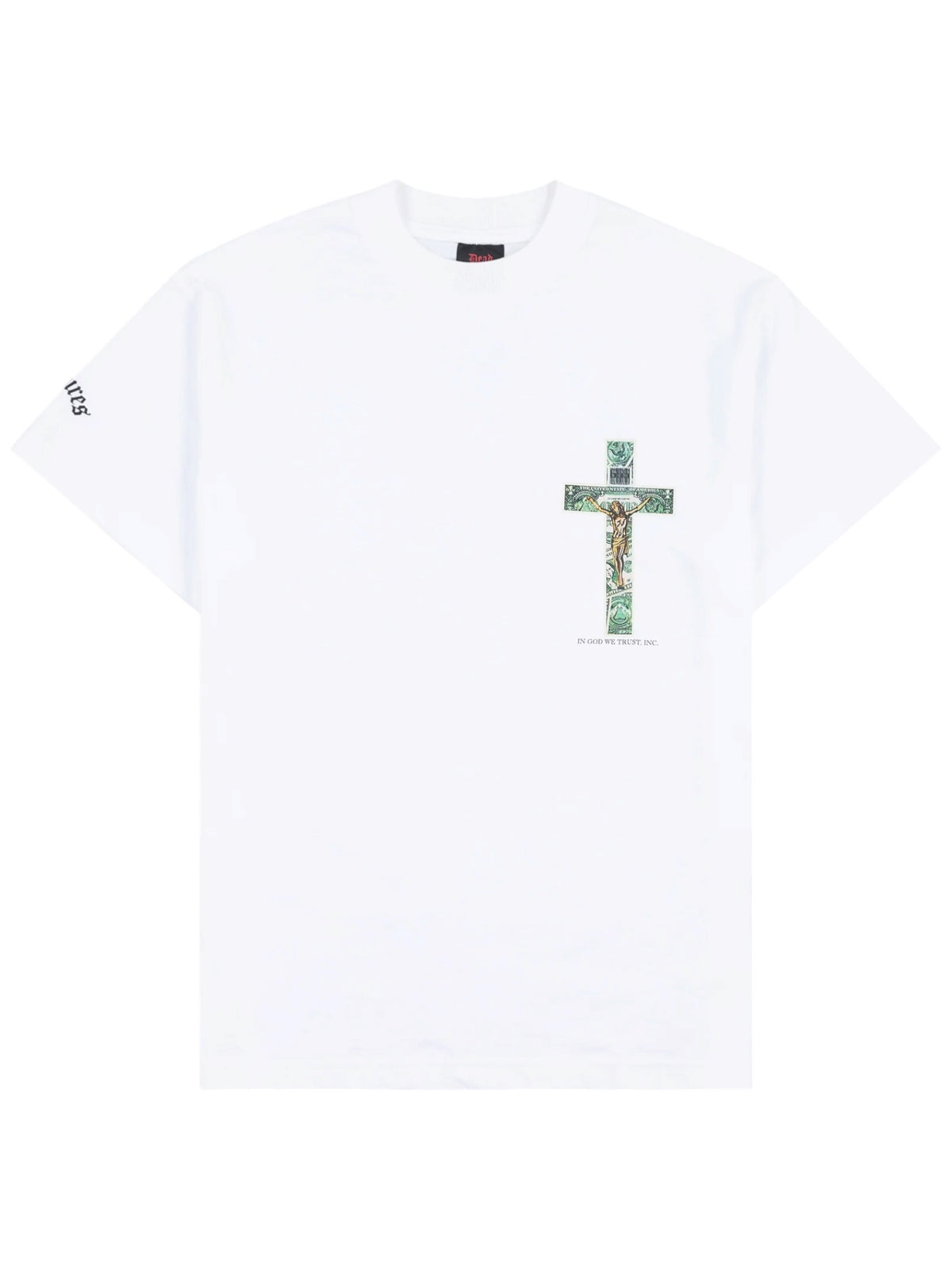 Pleasures P26FDK008 Trust Tee White