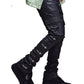 Guapi Obsidian Black Waxed Cargo Denim